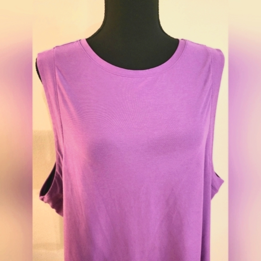 Old Navy Purple Sleeveless Tank Top (Size‎ XXL)